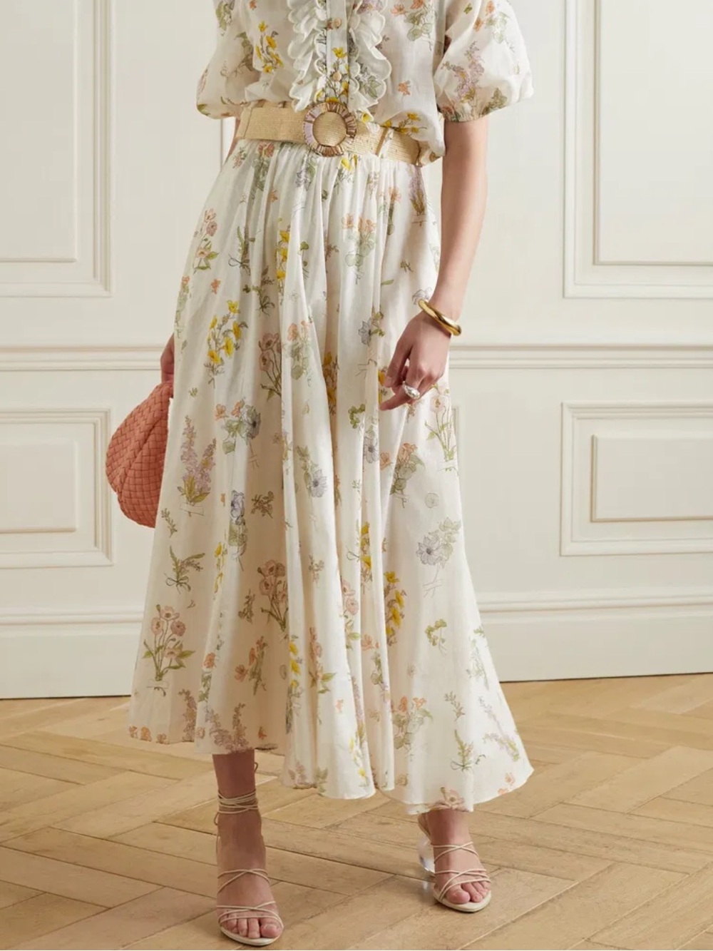 Zimmermann Jeannie Floral Maxi Skirt 🌸 - Picture 3 of 8